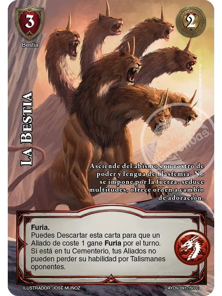 La Bestia (Vigilantes - Cortesana Foil) 1