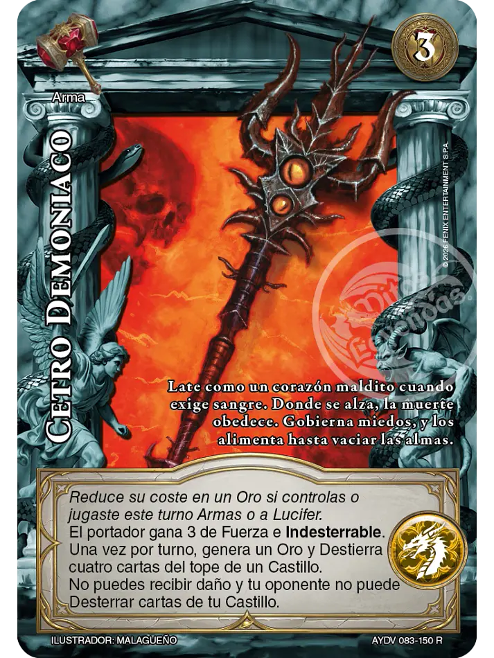 Cetro Demoniaco (Vigilantes - Real) 1