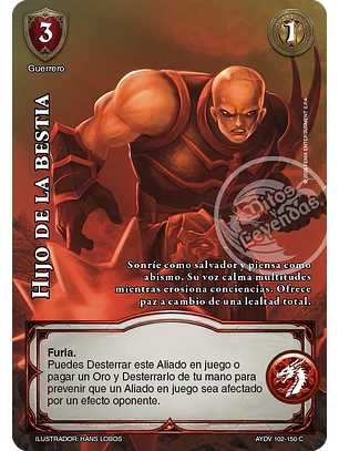 Hijo de la Bestia (Vigilantes - Cortesana Foil)