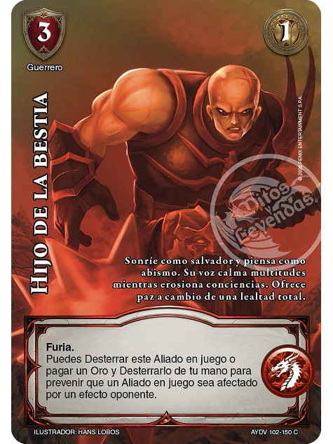 Hijo de la Bestia (Vigilantes - Cortesana Foil) 1