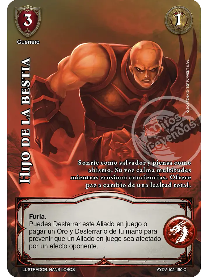 Hijo de la Bestia (Vigilantes - Cortesana Foil) 1