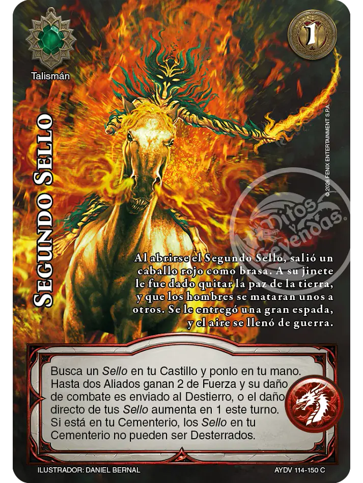 Segundo Sello (Vigilantes - Cortesana Foil) 1