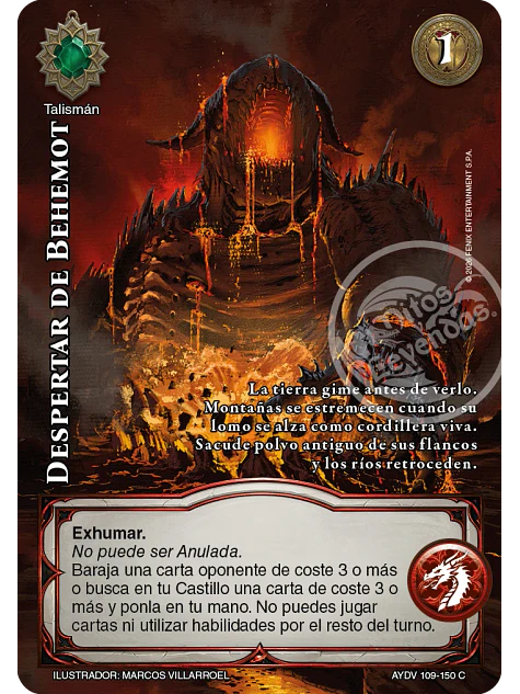 Despertar de Behemot (Vigilantes - Cortesana Foil) 1