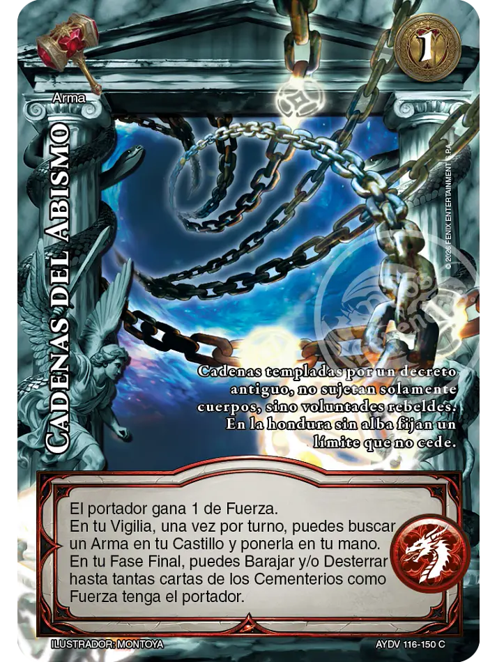 Cadenas del Abismo (Vigilantes - Cortesana Foil) 1