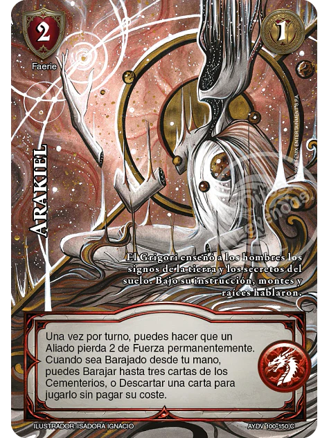 Arakiel (Vigilantes - Cortesana Foil) 1