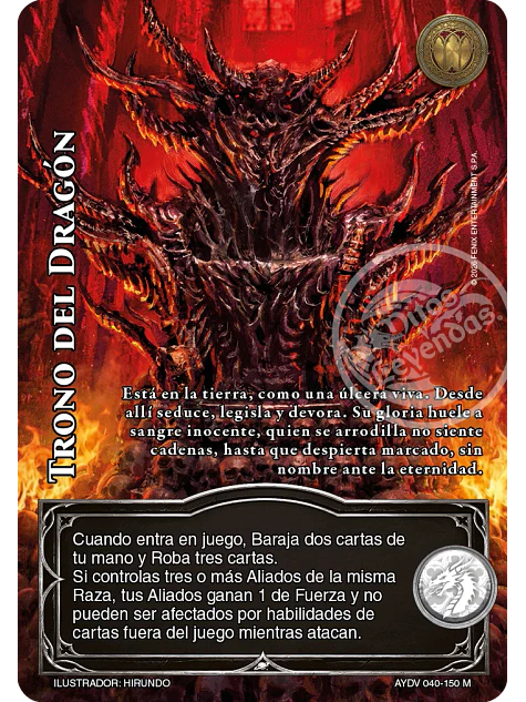 Trono del Dragón (Vigilantes - Mega Real) 1