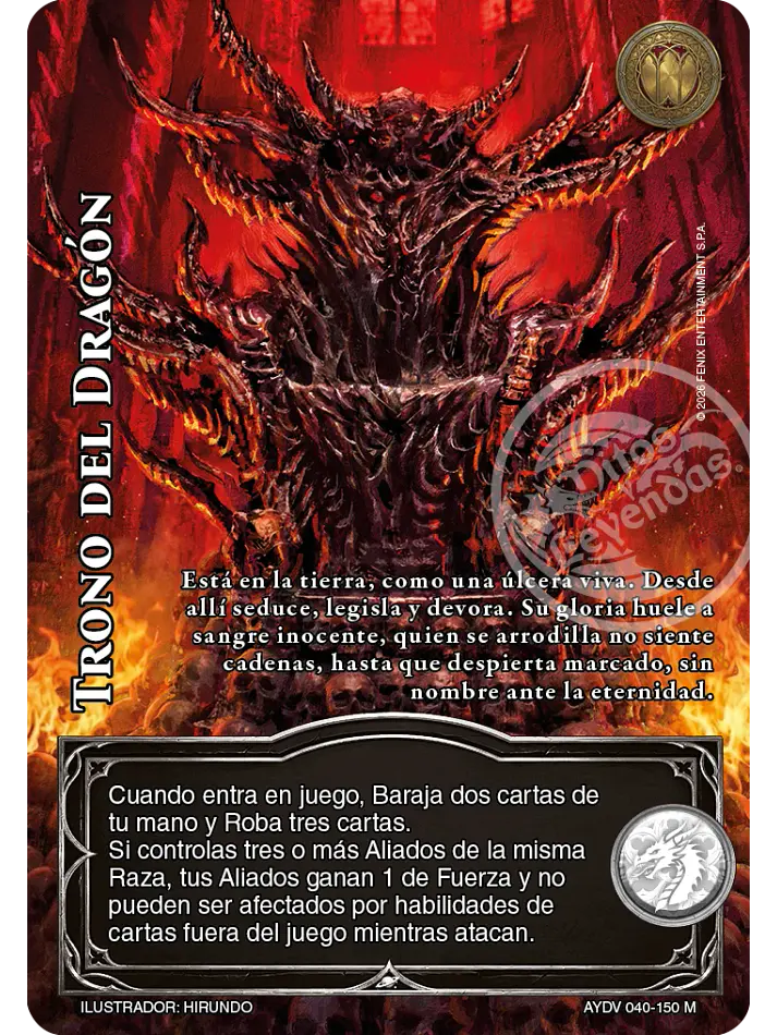 Trono del Dragón (Vigilantes - Mega Real) 1