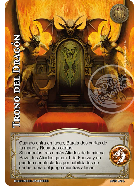 Trono del Dragón (Vigilantes - Legendaria) 1