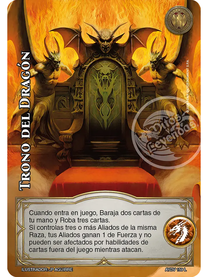 Trono del Dragón (Vigilantes - Legendaria) 1