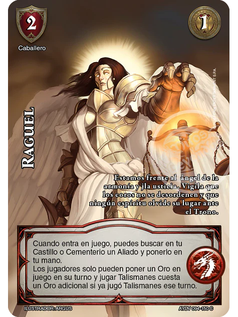 Raguel (Vigilantes - Cortesana Foil) 1