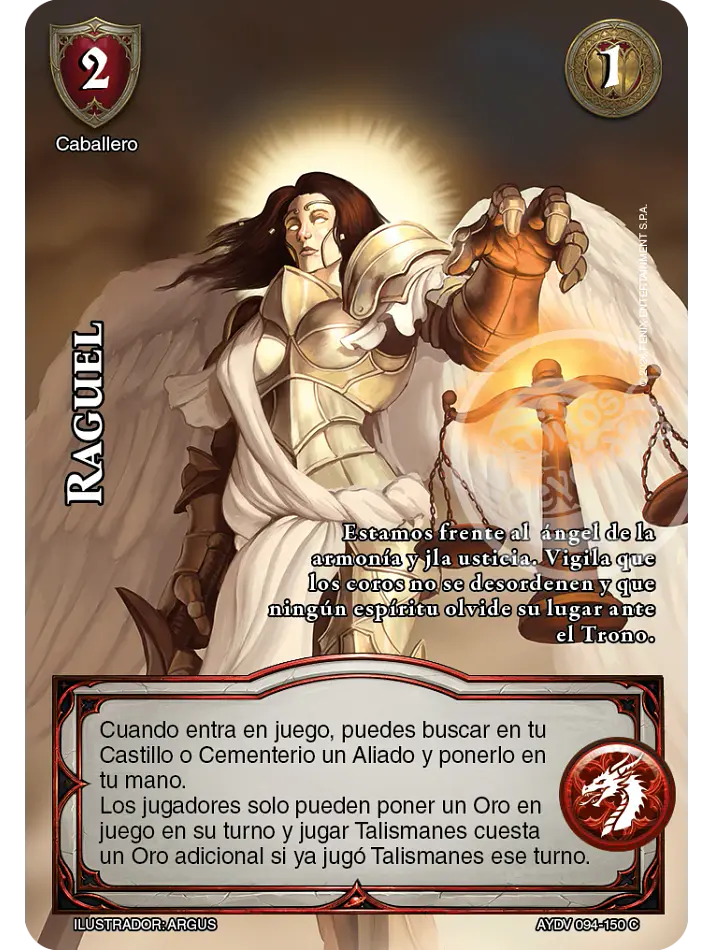 Raguel (Vigilantes - Cortesana Foil) 1