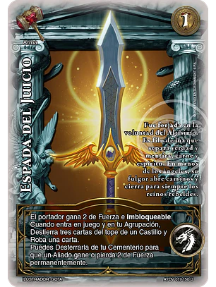 Espada del Juicio (Vigilantes - Ultra Real)