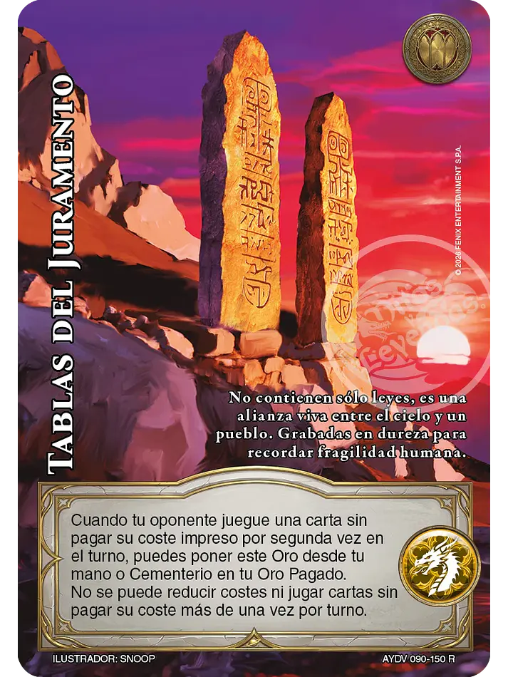 Tablas del juramento (Vigilantes - Real) 1