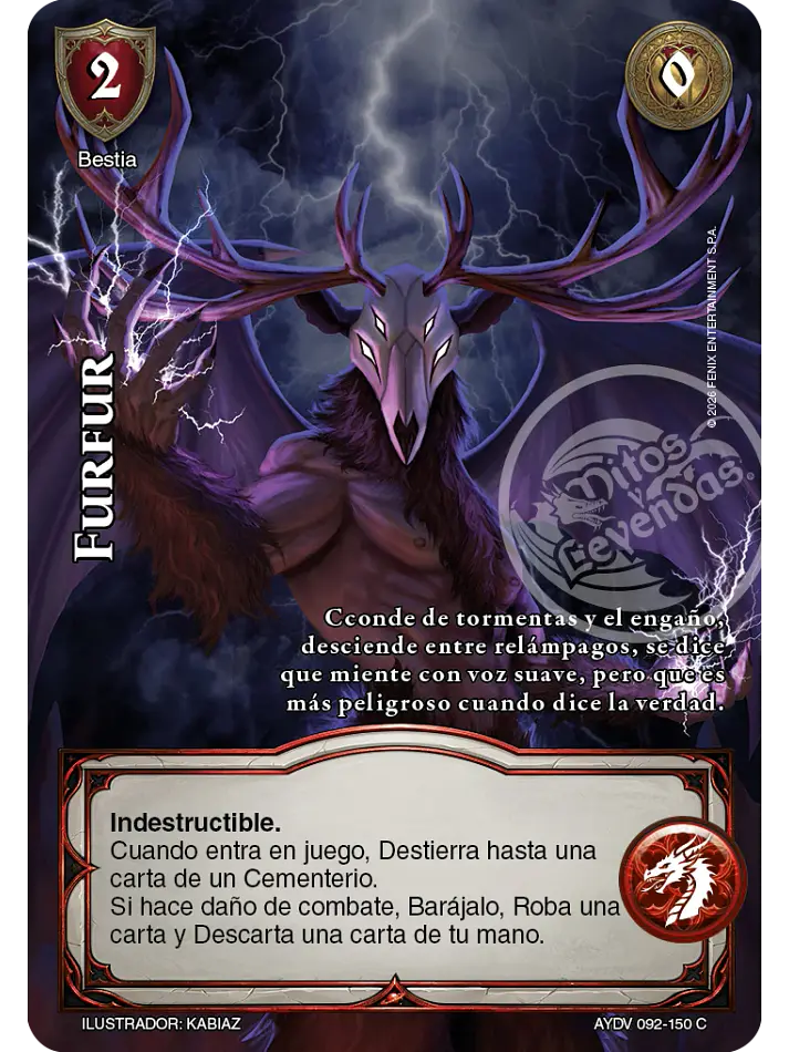 Furfur (Vigilantes - Cortesana Foil) 1