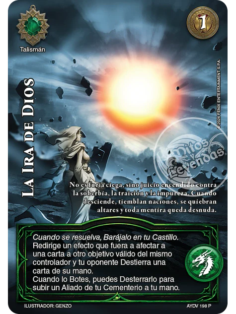 La Ira de Dios (Kit Profecías) 1
