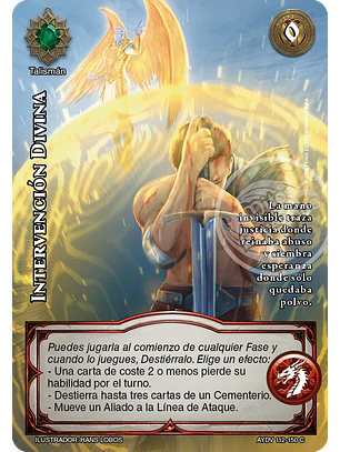 Intervención Divina (Vigilantes - Cortesana Foil)