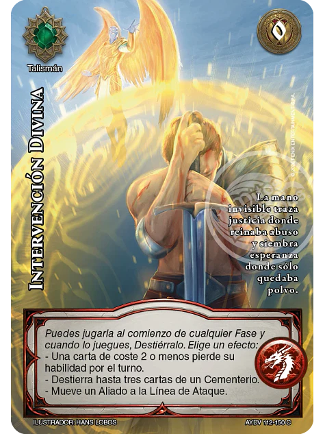 Intervención Divina (Vigilantes - Cortesana Foil) 1