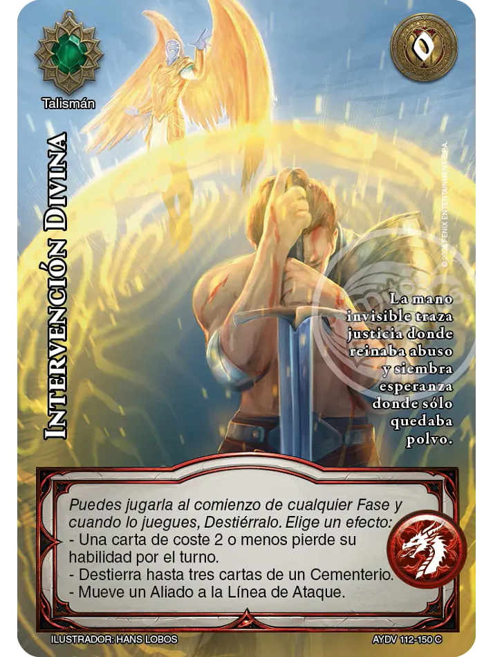 Intervención Divina (Vigilantes - Cortesana Foil) 1