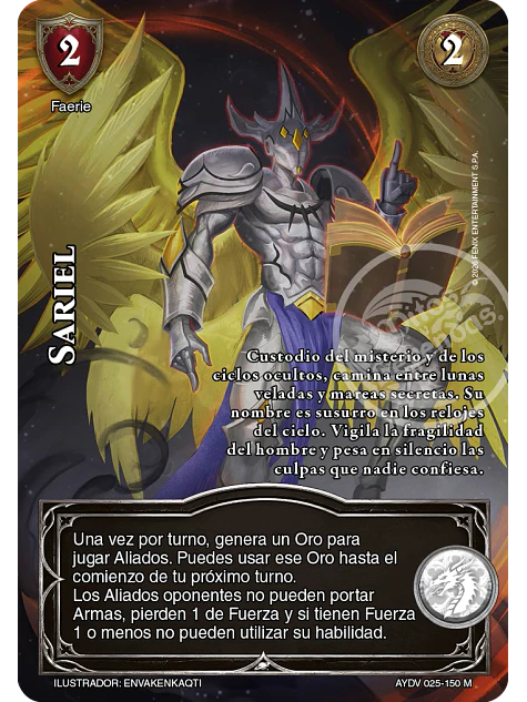 Sariel (Vigilantes - Mega Real) 1