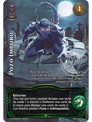 Pozo Impuro (Kit de Batalla - Belial)