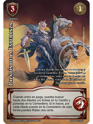 Paladín de la Esperanza (Vigilantes - Cortesana Foil)