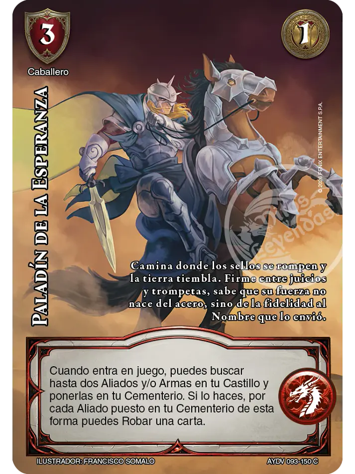 Paladín de la Esperanza (Vigilantes - Cortesana Foil) 1