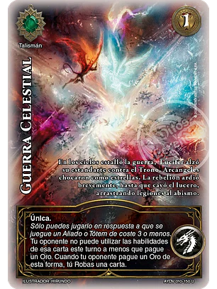 Guerra Celestial (Vigilantes - Ultra Real)