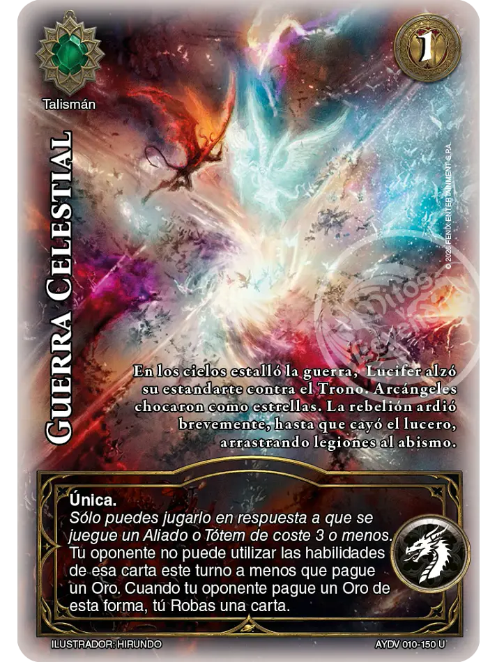 Guerra Celestial (Vigilantes - Ultra Real) 1