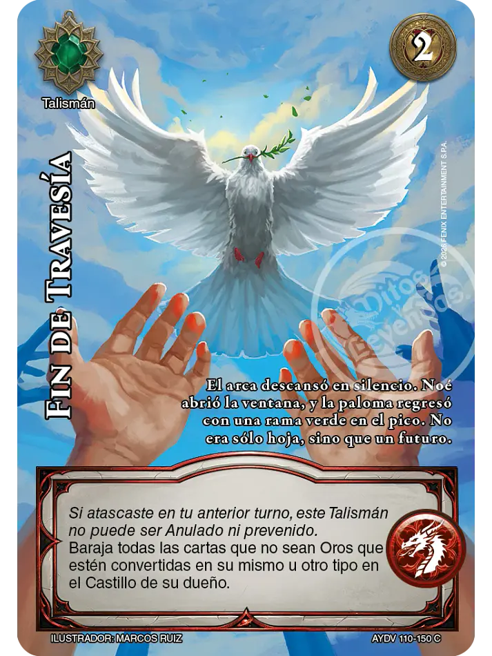 Fin de Travesía (Vigilantes - Cortesana Foil) 1