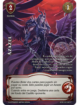 Azazel (Vigilantes - Cortesana Foil)