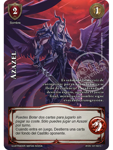 Azazel (Vigilantes - Cortesana Foil) 1