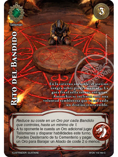 Rito del Bandido (Vigilantes - Cortesana Foil) 1