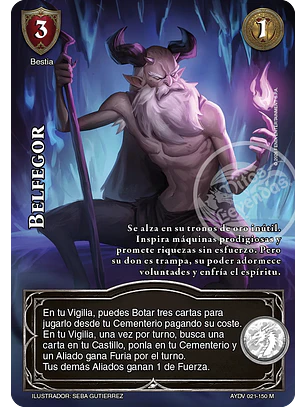 Belfegor (Vigilantes - Mega Real)