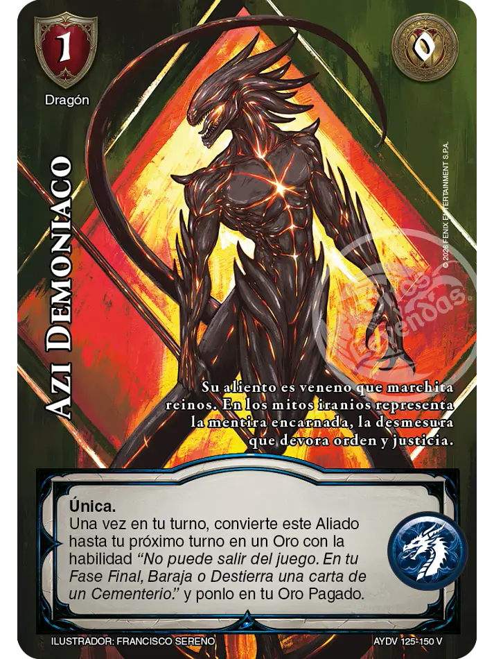 Azi Demoniaco (Vigilantes - Vasalla Foil) 1