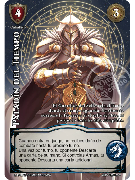 Paladín del Tiempo (Vigilantes - Vasalla Foil) 1