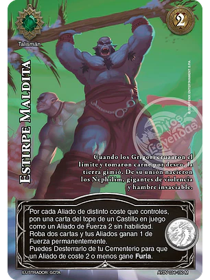 Estirpe Maldita (Vigilantes - Mega Real)