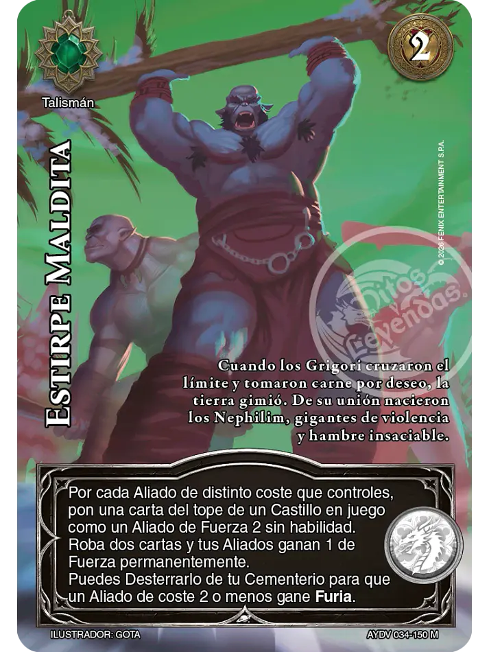 Estirpe Maldita (Vigilantes - Mega Real) 1