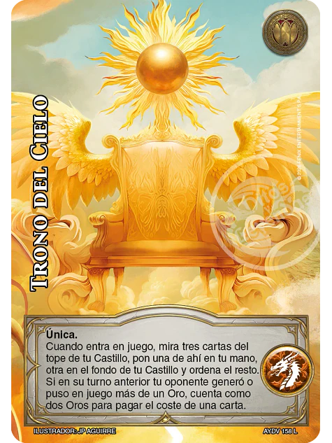 Trono del Cielo (Vigilantes - Legendaria) 1