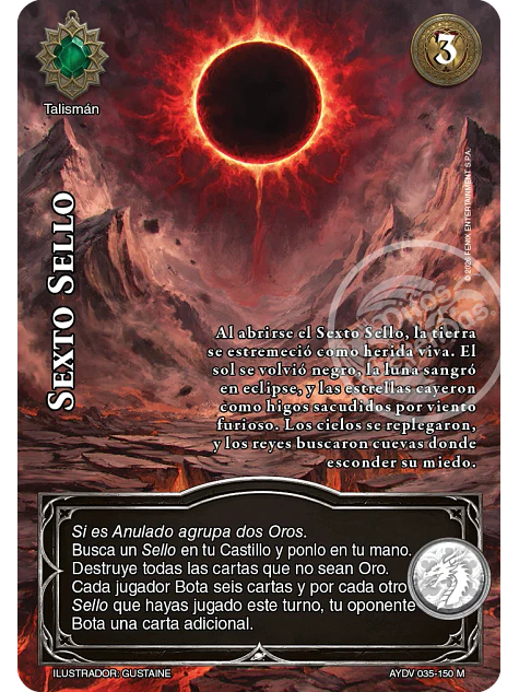 Sexto Sello (Vigilantes - Mega Real) 1