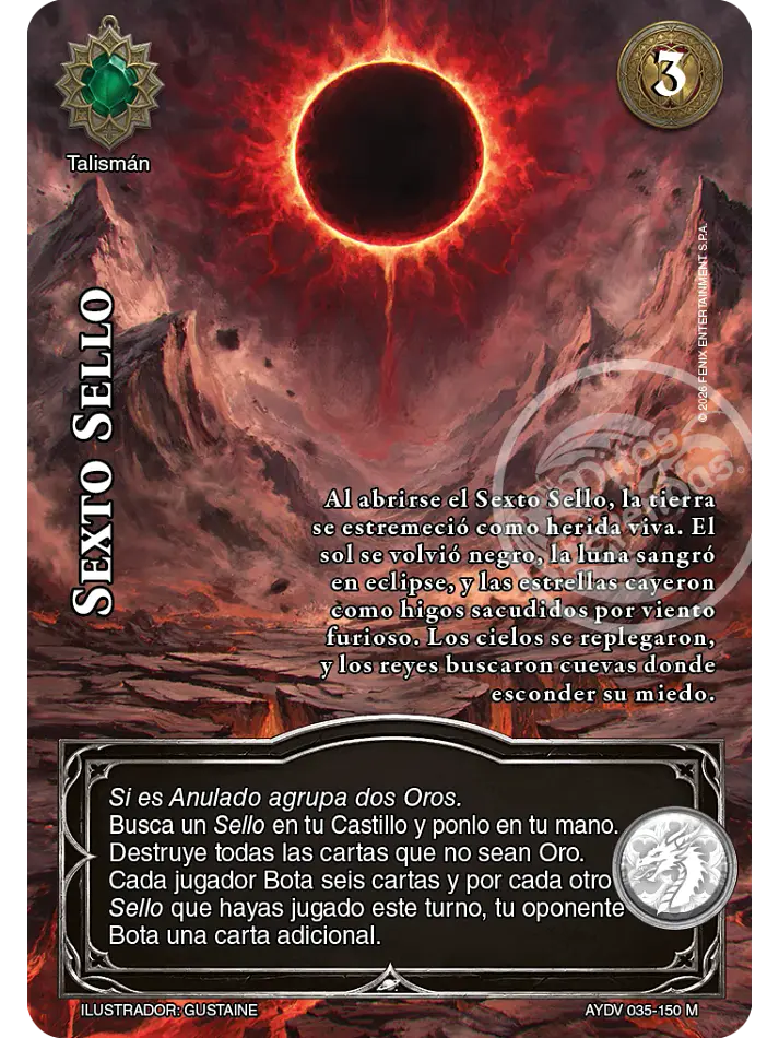 Sexto Sello (Vigilantes - Mega Real) 1