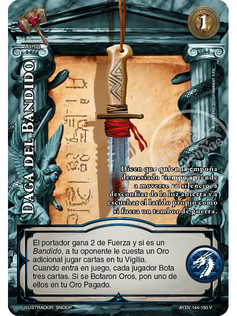 Daga del Bandido (Vigilantes - Vasalla Foil) 1