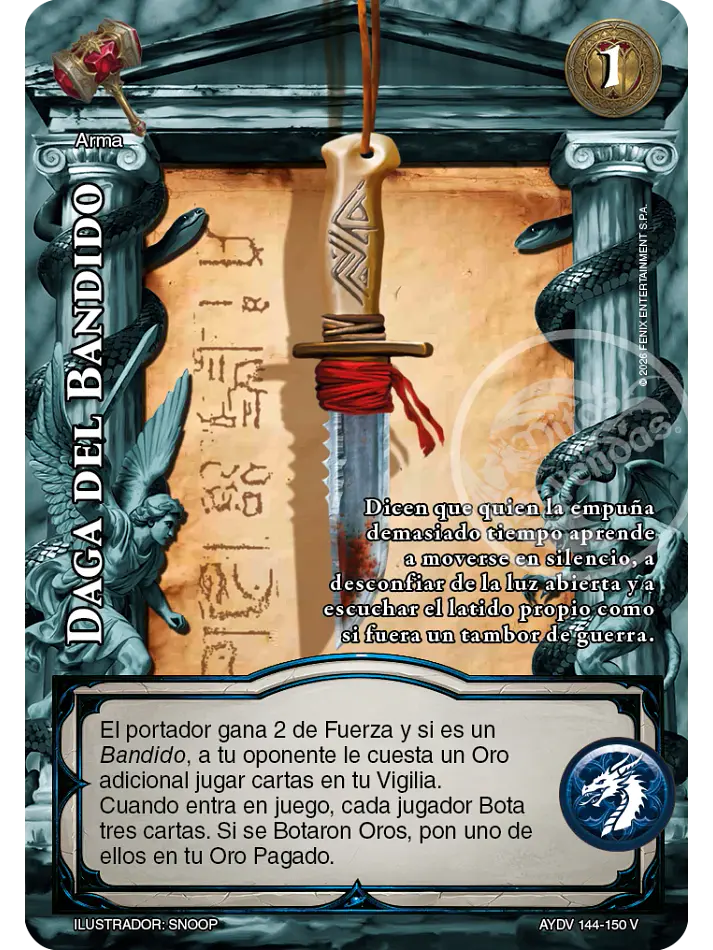 Daga del Bandido (Vigilantes - Vasalla Foil) 1