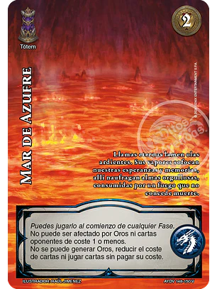 Mar de Azufre (Vigilantes - Vasalla Foil)