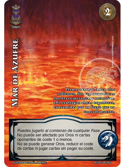 Mar de Azufre (Vigilantes - Vasalla Foil) 1
