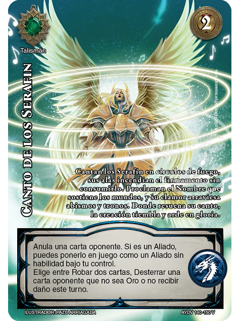 Canto de los Serafin (Vigilantes - Vasalla Foil) 1