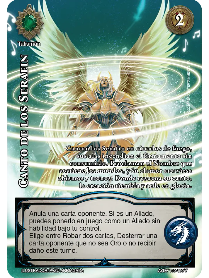 Canto de los Serafin (Vigilantes - Vasalla Foil) 1