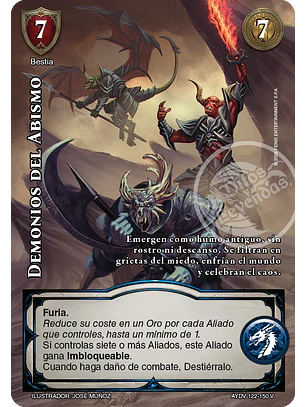 Demonios del Abismo (Vigilantes - Vasalla Foil)