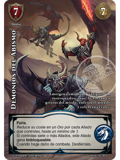 Demonios del Abismo (Vigilantes - Vasalla Foil) 1