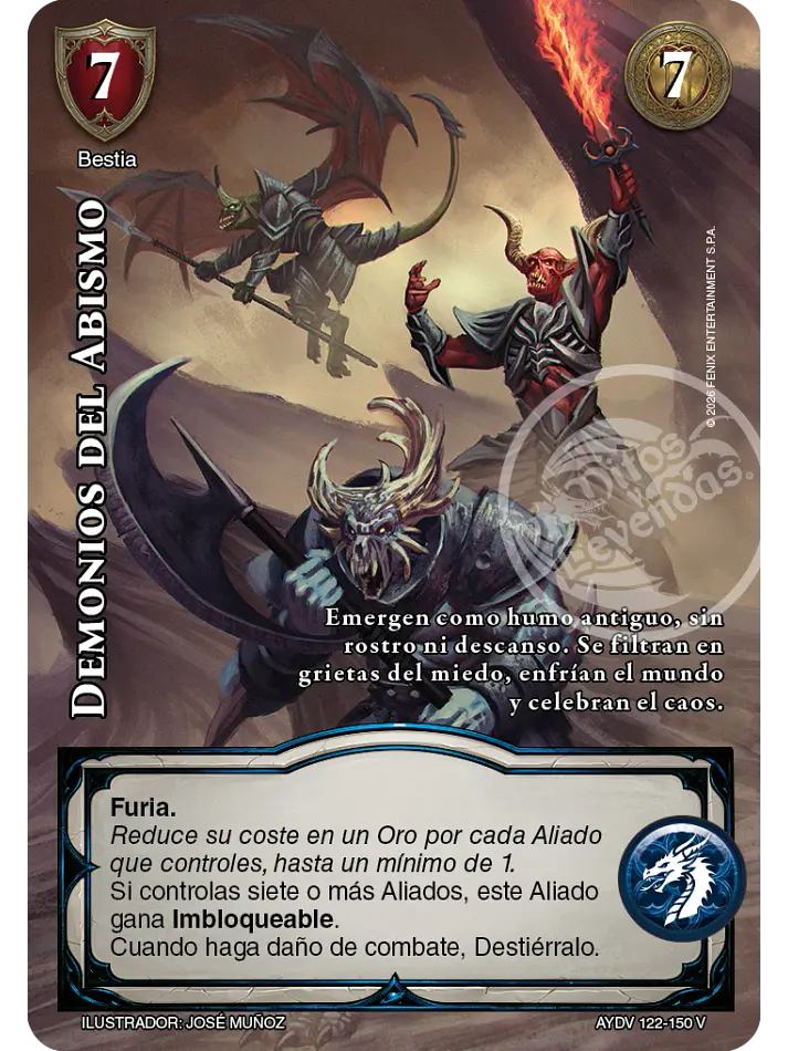 Demonios del Abismo (Vigilantes - Vasalla Foil) 1