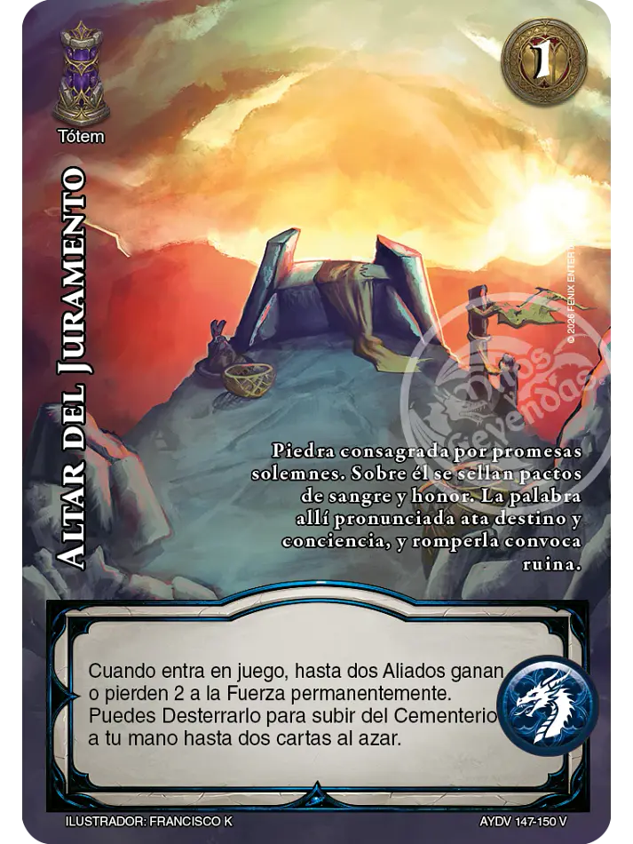 Altar del Juramento (Vigilantes - Vasalla Foil) 1